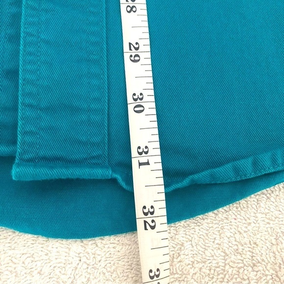VTG Wrangler Mens Large Turquoise Button Up Long Sleeve Rodeo Cowboy Shirt - Picture 15 of 15